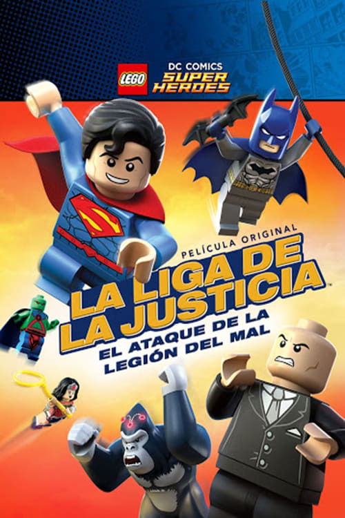 Póster de LEGO Liga de la Justicia: Ataque de la Legión del Mal