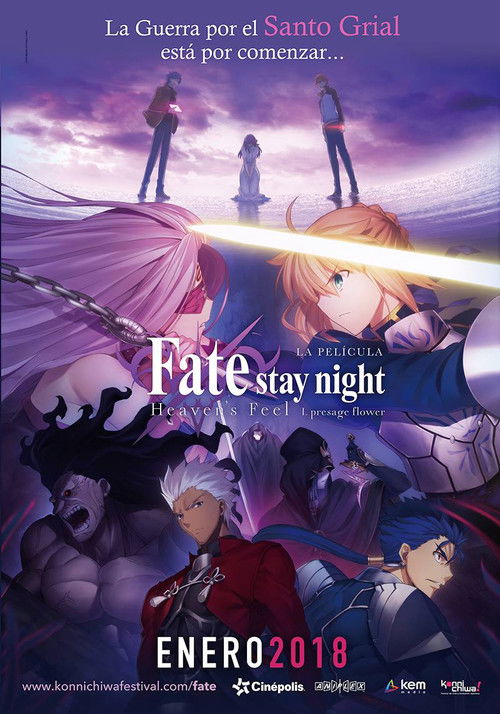 Póster de Fate/stay night Movie: Heaven’s Feel – I. Presage Flower