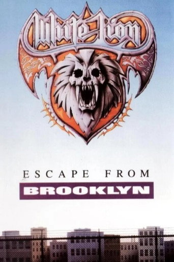 Póster de White Lion - Escape from Brooklyn 1983-1991