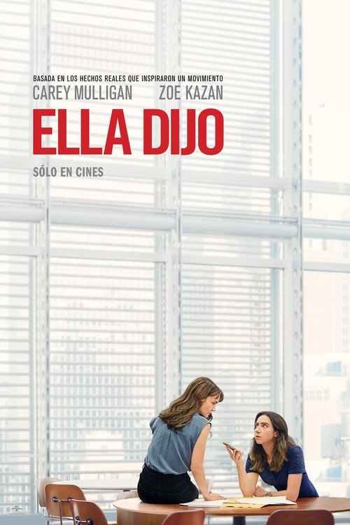 Póster de Ella dijo