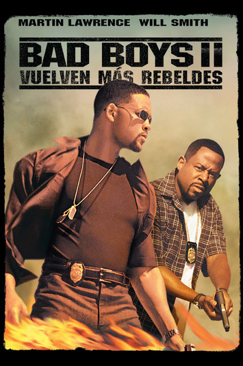 Póster de Bad Boys II: vuelven más rebeldes