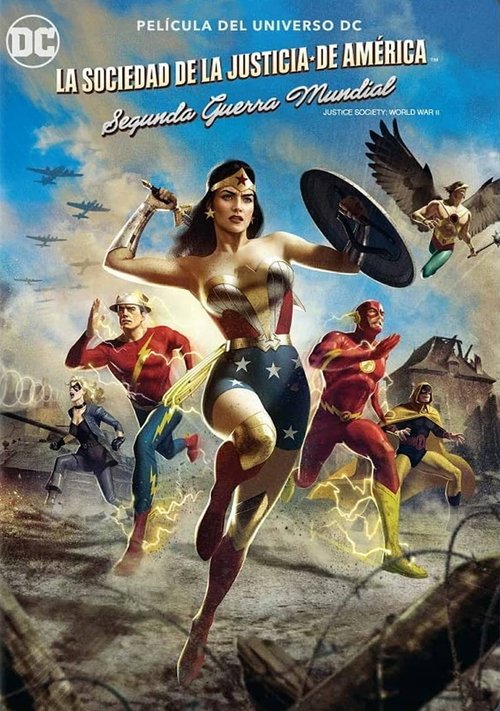 Póster de La Sociedad De La Justicia De América: Segunda Guerra Mundial