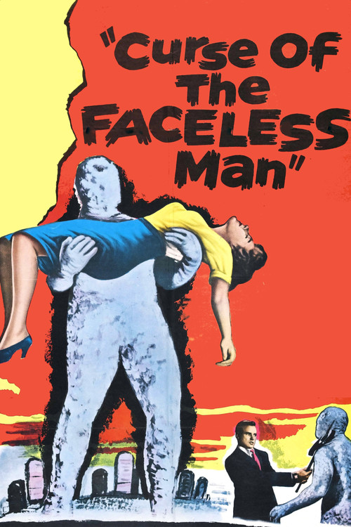 Póster de Curse of the Faceless Man