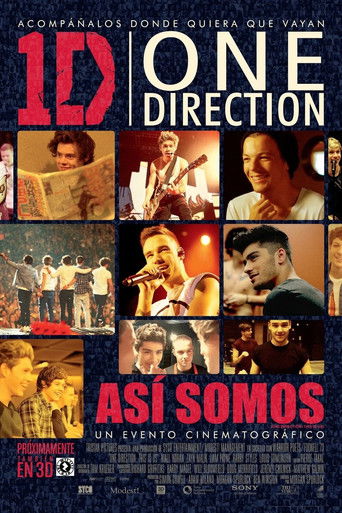 Póster de One Direction Así Somos