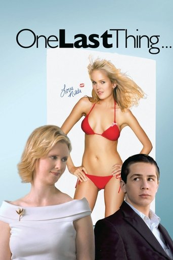 Póster de One Last Thing...
