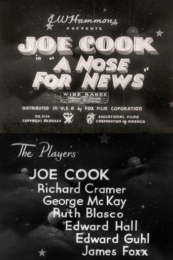 Póster de A Nose for News