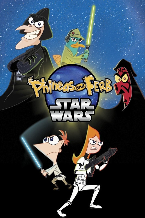 Póster de Phineas and Ferb Star Wars