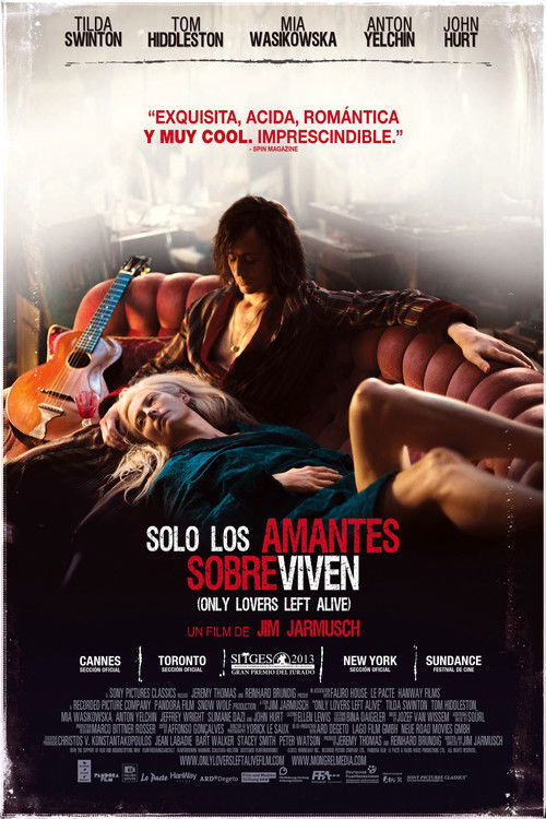 Póster de Sólo los amantes sobreviven