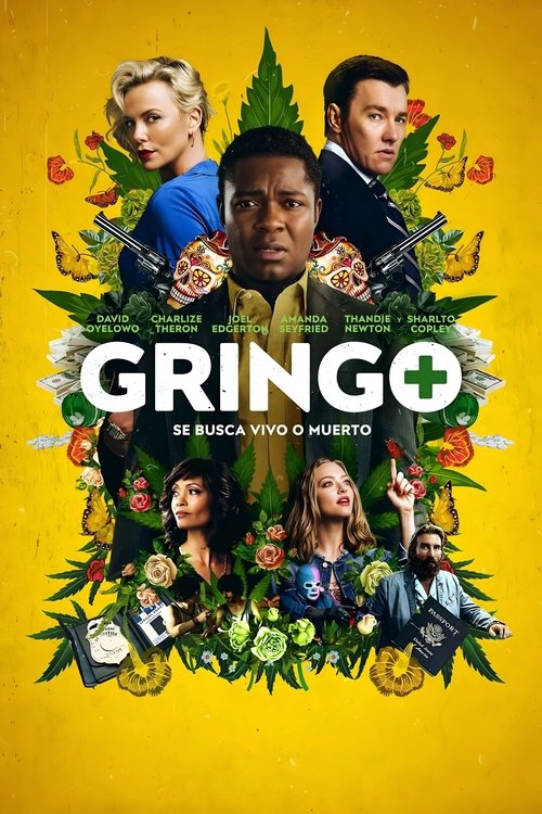 Póster de Gringo: Se busca vivo o muerto