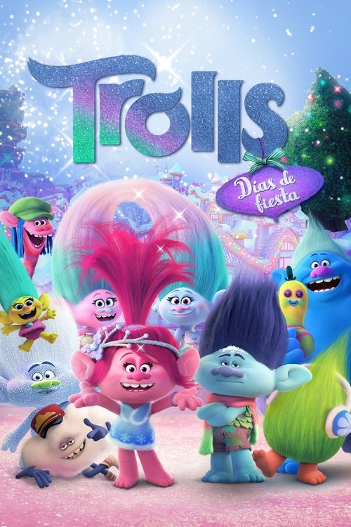 Póster de Trolls vamos a festejar