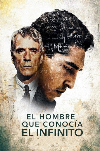 Póster de El hombre que conocía el infinito