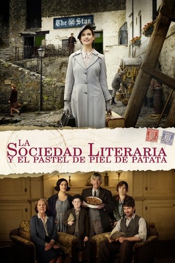 Póster de La sociedad literaria y del pastel de cáscara de papa de Guernsey