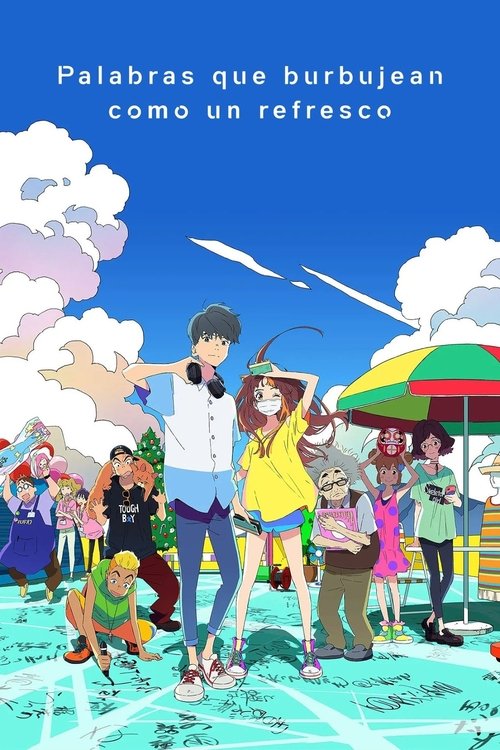 Póster de Palabras que burbujean como un refresco