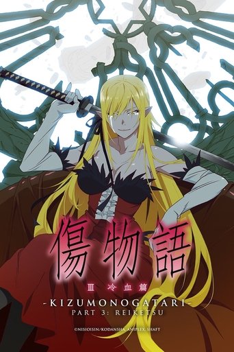 Póster de Kizumonogatari III: Reiketsu-hen