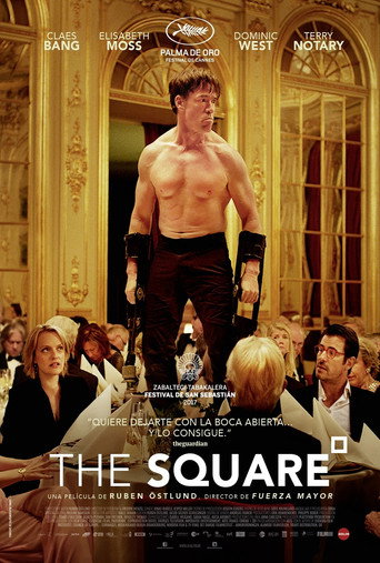 Póster de The Square: La farsa del arte