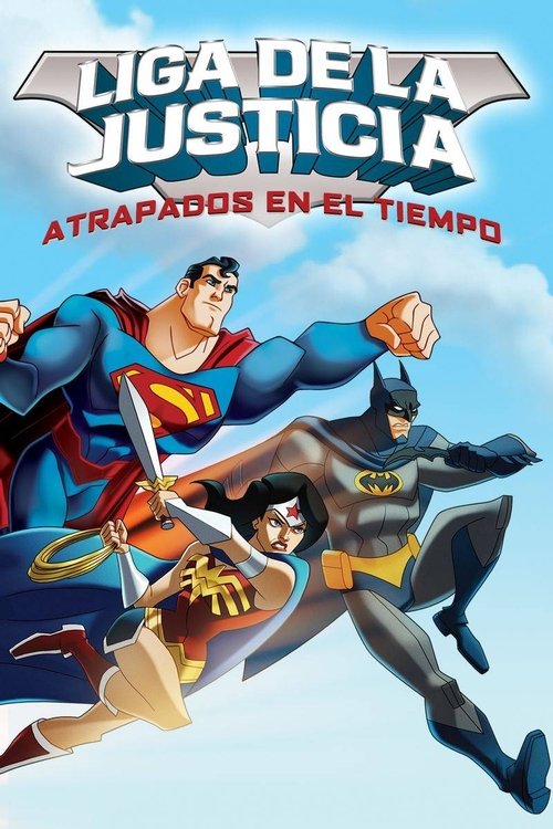 Póster de Aventuras de la Liga de la Justicia: Atrapados en el Tiempo