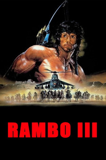 Póster de Rambo III