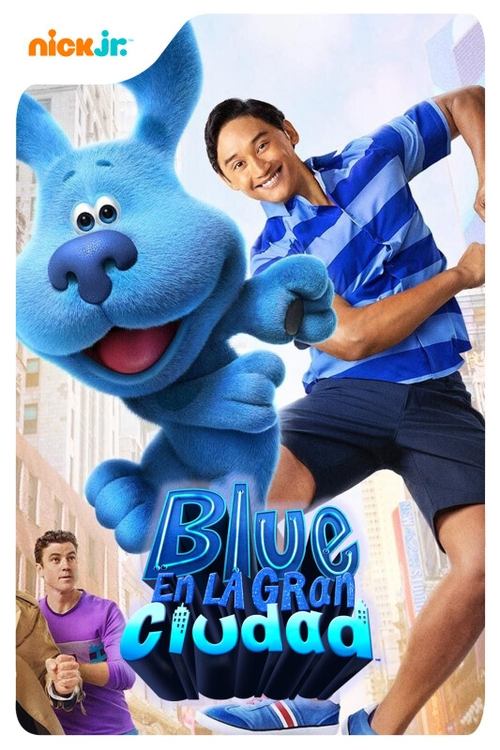 Póster de La Gran Aventura de Blue en la Ciudad