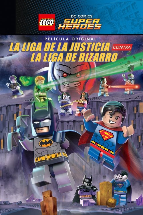 Póster de LEGO DC Comics Super Heroes: Liga De La Justicia vs La Liga Bizarra