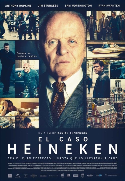 Póster de El gran secuestro de Mr. Heineken