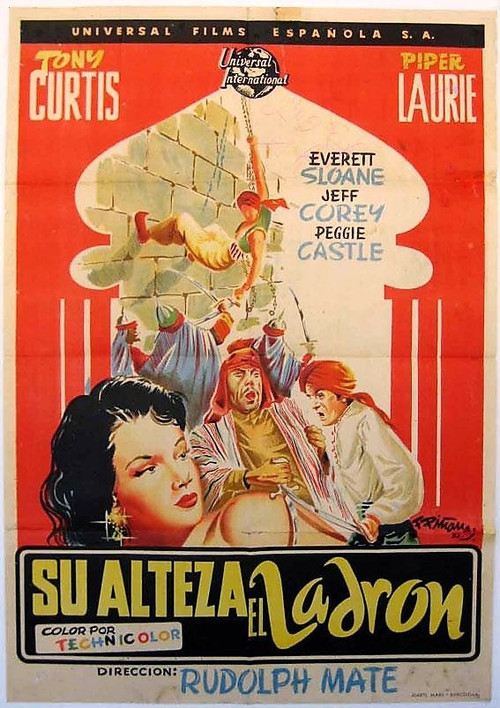 Póster de The Prince Who Was a Thief