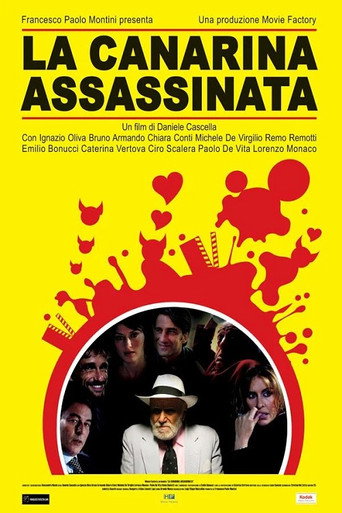 Póster de La canarina assassinata