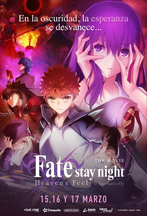 Póster de Fate/Stay Night: Heaven's Feel - II. Lost Butterfly
