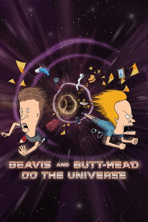Póster de Beavis y Butt-Head: Recorren el Universo