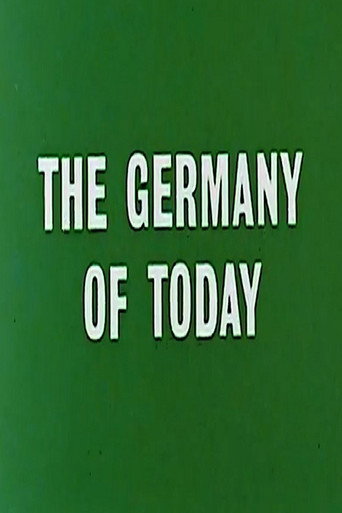 Póster de The Germany of Today