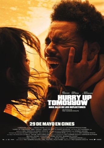 Póster de Hurry Up Tomorrow: Más allá de los reflectores