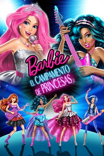 Póster de Barbie Campamento de Princesas