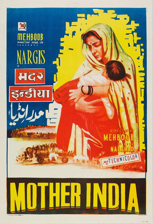 Póster de Madre India
