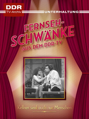 Póster de Kellner sind auch nur Menschen