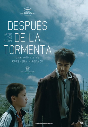 Póster de Tras la tormenta