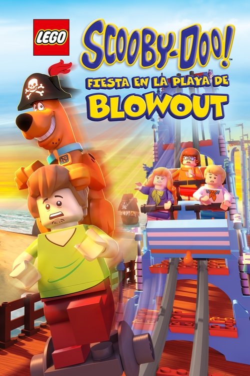 Póster de Lego Scooby-Doo!: reventón en la playa