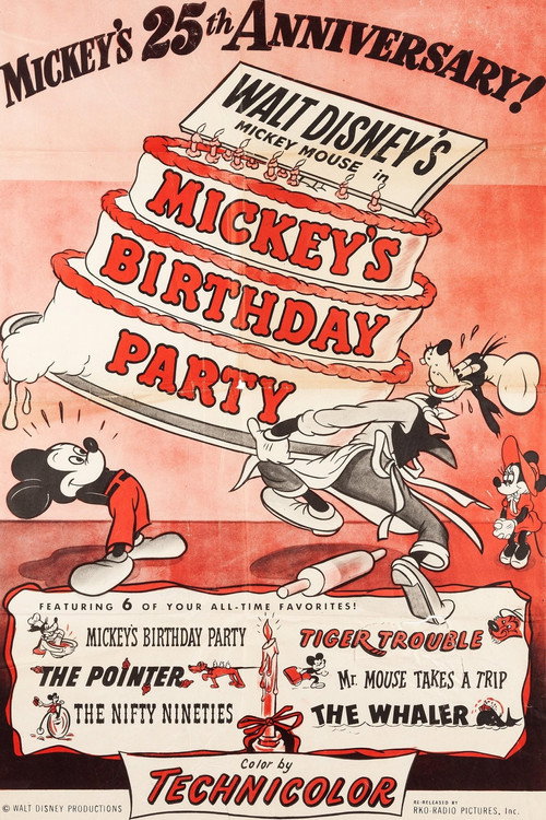 Póster de Mickey's Birthday Party