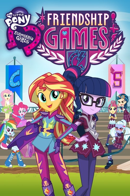 Póster de My Little Pony: Equestria Girls - Los Juegos De La Amistad