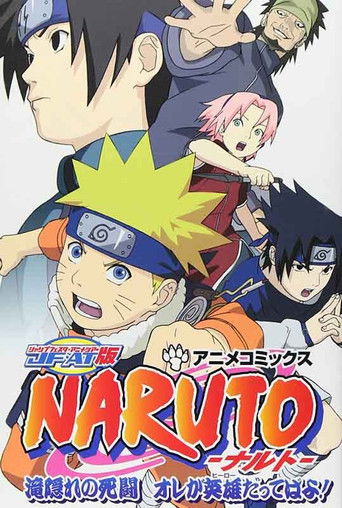 Póster de Naruto 2: Batalla En La Aldea Oculta En La Cascada ¡Yo Soy El Héroe!