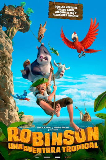 Póster de Las locuras de Robinson Crusoe