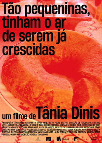 Póster de Tão Pequeninas, Tinham o Ar de Serem Já Crescidas