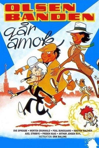 Póster de Olsen-banden går amok