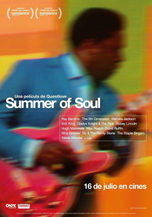 Póster de Summer of Soul (...O, Cuando La Revolución No Pudo Ser Televisada)