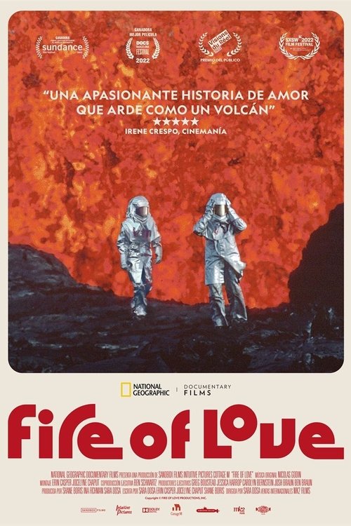 Póster de Volcanes: La tragedia de Katia y Maurice Krafft