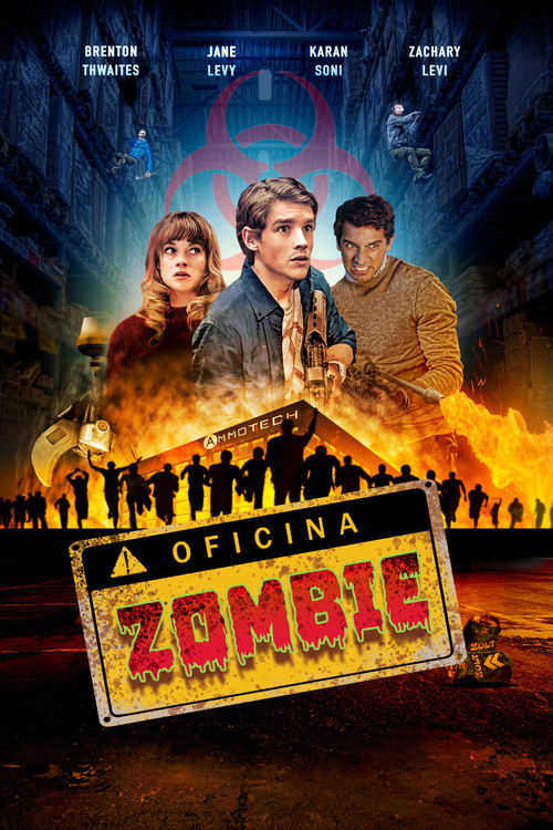 Póster de El ataque de los zombis