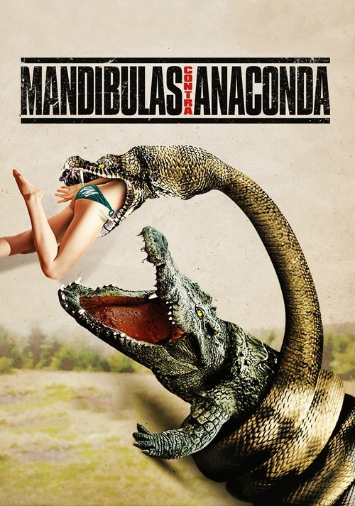 Póster de El Cocodrilo vs Anaconda