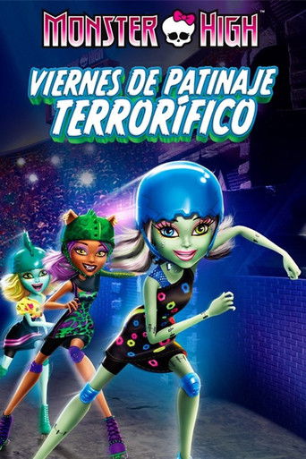 Póster de Monster High: Viernes de Patinaje Terrorífico