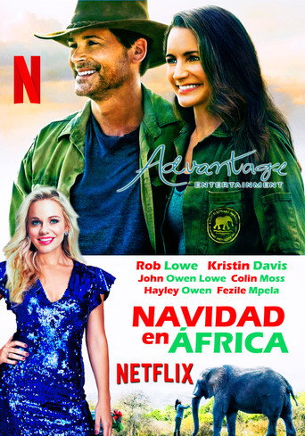 Póster de Navidad en África