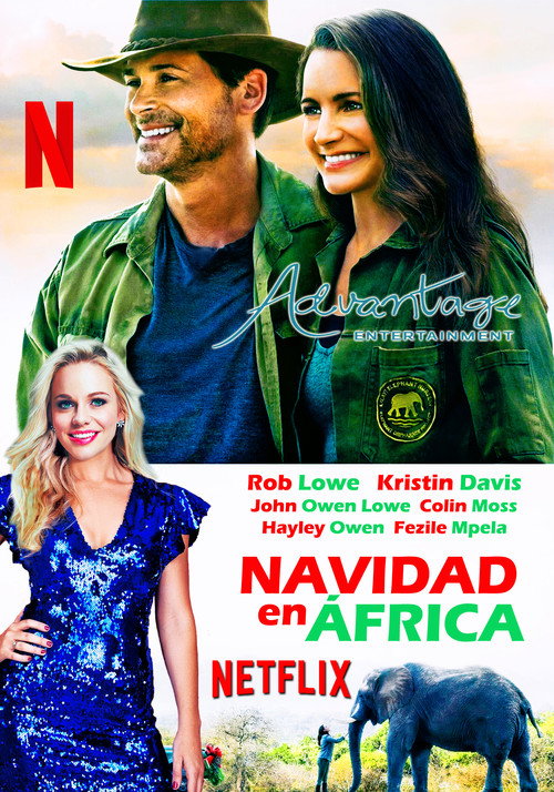 Póster de Navidad en África