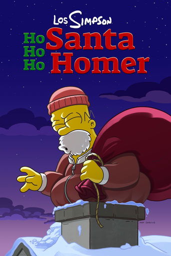 Póster de Los Simpson: Santa Homero