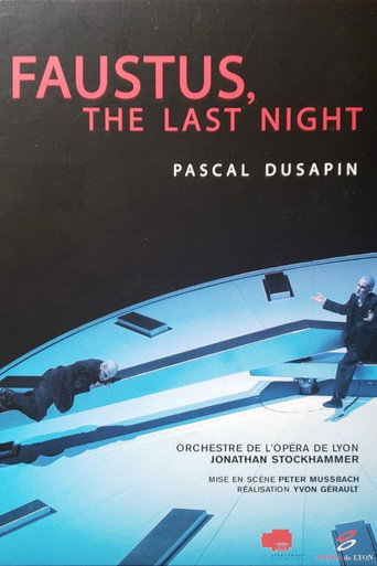 Póster de Faustus, The Last Night